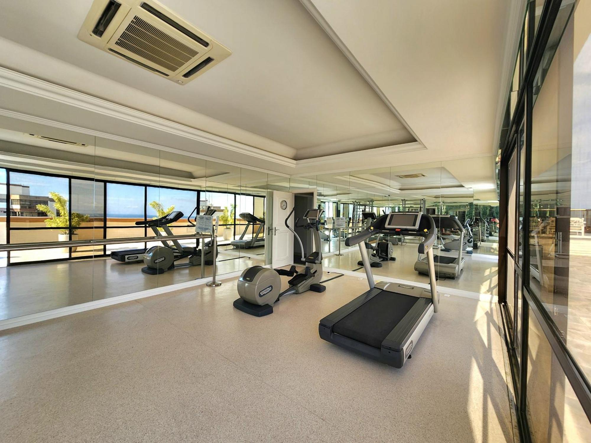 Apartamento Barramares Flat - Condominio Em Frente A Praia Da Barra Da Tijuca Rio de Janeiro Bagian luar foto