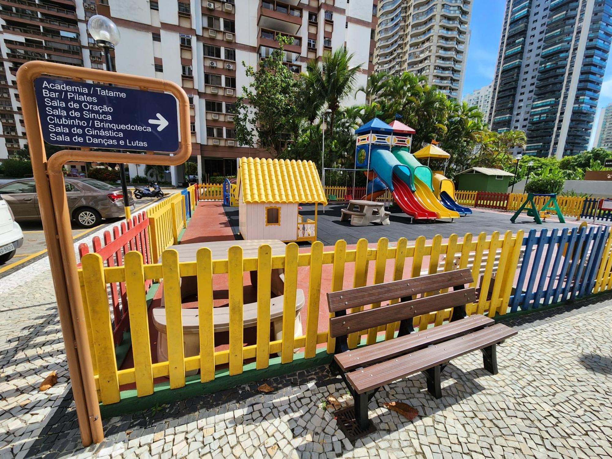 Apartamento Barramares Flat - Condominio Em Frente A Praia Da Barra Da Tijuca Rio de Janeiro Bagian luar foto
