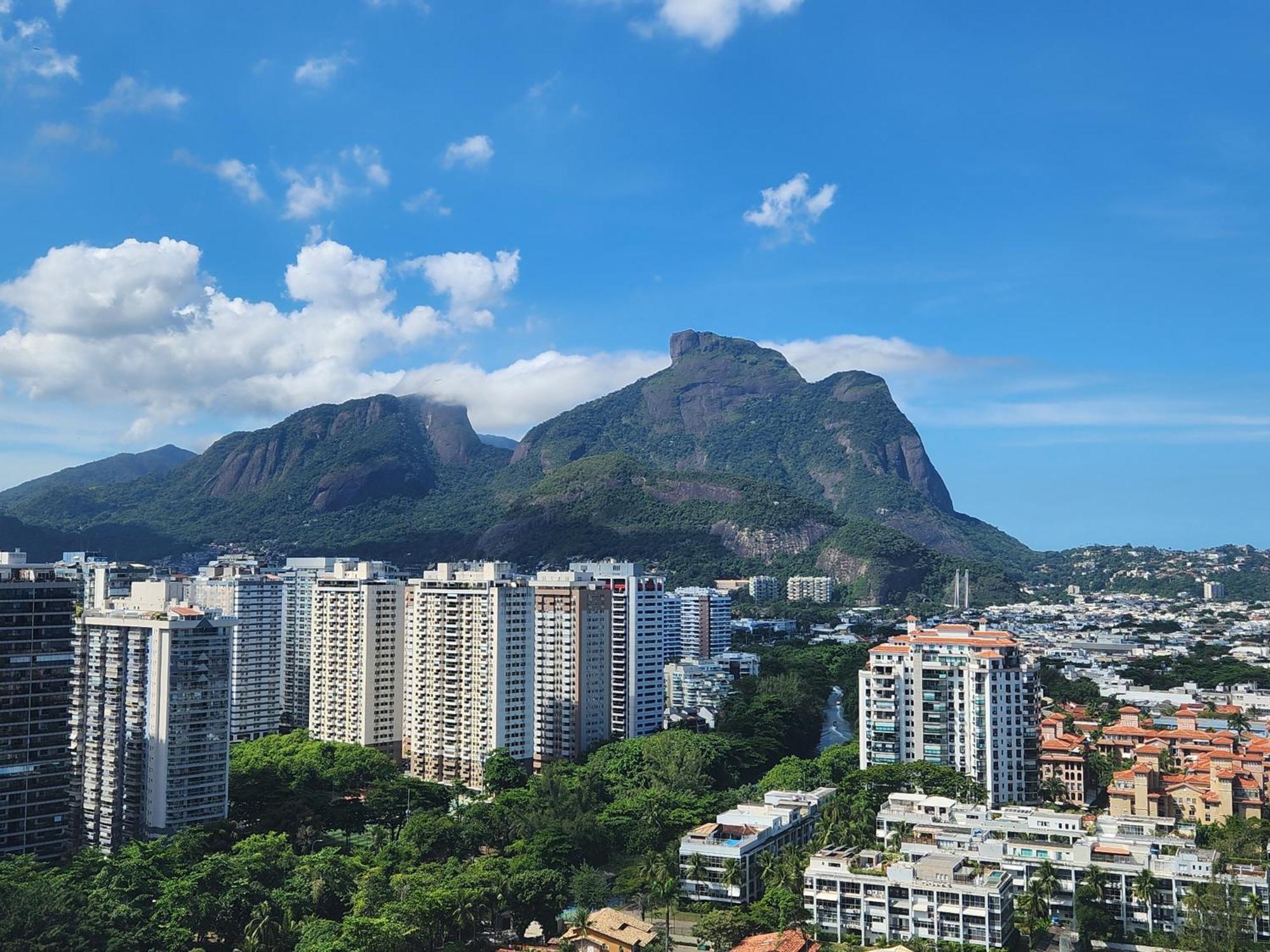 Apartamento Barramares Flat - Condominio Em Frente A Praia Da Barra Da Tijuca Rio de Janeiro Bagian luar foto